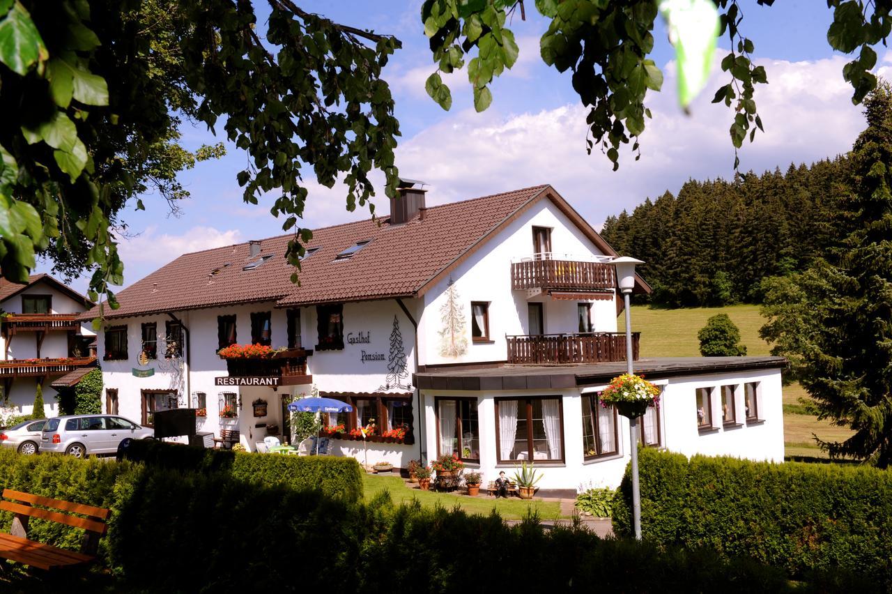 Gasthof Schwarzwaldtanne Schönwalde Exteriör bild